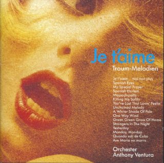 CD Orchester Anthony Ventura - Je TAime 01