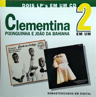 Cd Clementina De Jesus - 2 em 1 - Gente Antiga + Marinheiro So