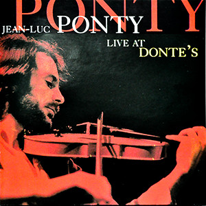 CD Jean Luc Ponty - Live At Dontes