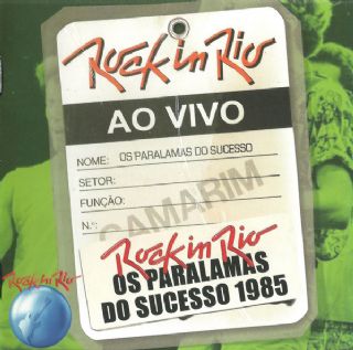 CD Os Paralamas Do Sucesso - Rock In Rio1985