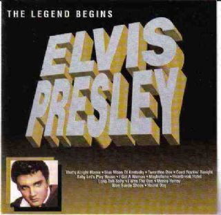 CD Elvis Presley - The Legend Begins
