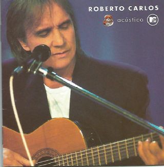 CD Roberto Carlos - Ac�stico MTV