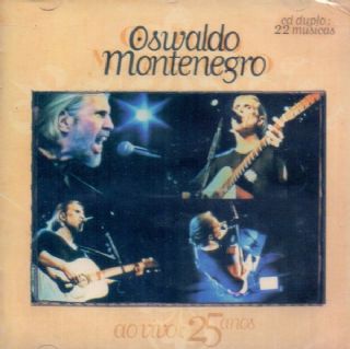 CD Oswaldo Montenegro - Ao Vivo: 25 Anos