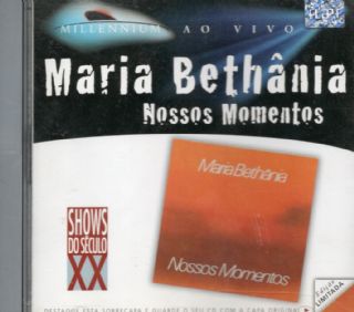 CD Maria Beth�nia - Nossos Momentos