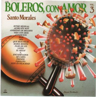 CD SANTO MORALES - BOLEROS CON AMOR 3