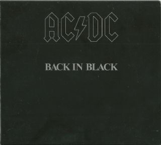 Cd AC/DC - Back In Black