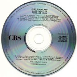 cd Mark Knopfler e Chet Atkins - Neck And Neck