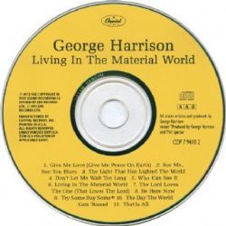cd George Harrison - Living In The Material World
