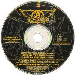 cd Aerosmith - Livin On The Edge