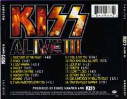 CD Kiss - Alive III