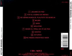 CD V�ctor Manuel - Por El Camino