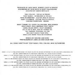 CD Genesis - Live The Way We Walk - Volume One: The Shorts