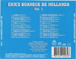 CD Chico Buarque De Hollanda - Volume 1