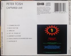 CD Peter Tosh - Captured Live