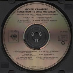 Cd Michael Crawford  - Songs From The Stage And Screen