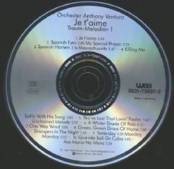 CD Orchester Anthony Ventura - Je TAime 01