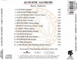 CD Acoustic Alchemy - Early Alchemy