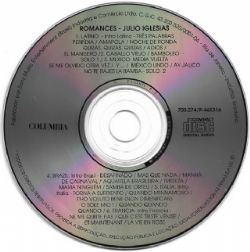 CD Julio Iglesias - Romances