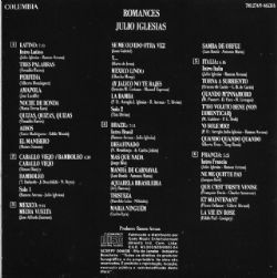 CD Julio Iglesias - Romances