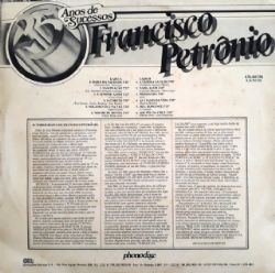 CD Francisco Petronio - 25 Anos De Sucessos