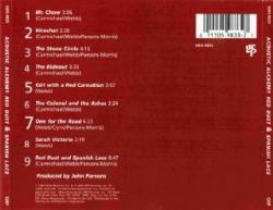 CD Acoustic Alchemy - Red Dust e Spanish Lace