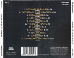 CD Midnight Oil - Diesel And Dust