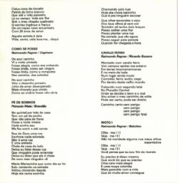 CD Raimundo Fagner - Manera Fru Fru, Manera