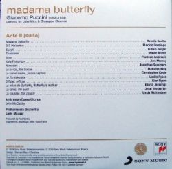 Cd Placido Domingo & Renata Scotto - Madama Butterfly