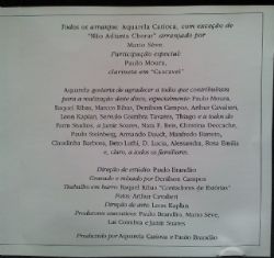 CD Aquarela Carioca - Aquarela Carioca