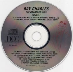 CD Ray Charles - His Greatest Hits Vol. 1