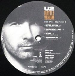 LP U2 - Rattle And Hum