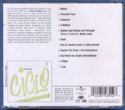 CD Maria Beth�nia - Ciclo