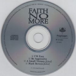 CD Faith No More - Im Easy / Be Aggressive