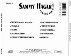 CD Sammy Hagar - Turn Up The Music