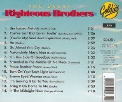 CD The Righteous Brothers - The Great