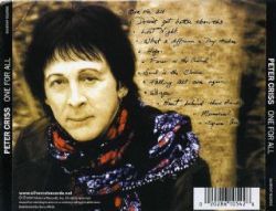 CD Peter Criss - One For All (Kiss)
