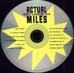 Cd Don Henley - Actual Miles Greatest Hits (Eagles)