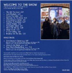 Cd Barclay James Harvest - Welcome To The Show