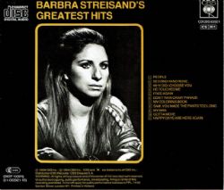 CD Barbra Streisand - Streisands Greatest Hits