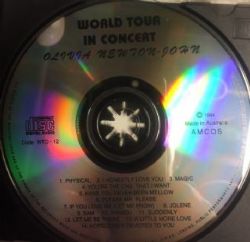 CD Olivia Newton-John - World Tour In Concert