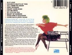 CD Bette Midler - No Frills