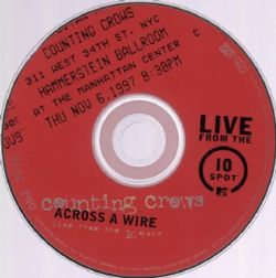 CD Counting Crows - Across A Wire Live In New York City