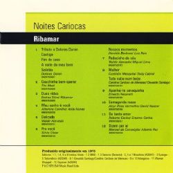 Cd Ribamar - Noites Cariocas