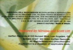 CD Nirvana - MTV Unplugged In New York