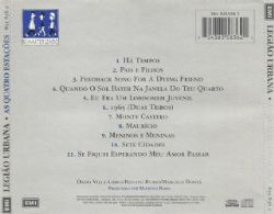 CD Legiao Urbana - As Quatro Estacoes