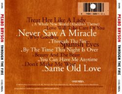 CD Peabo Bryson - Through The Fire