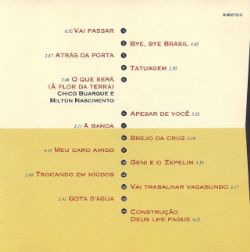 CD Chico Buarque - Minha Historia
