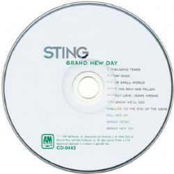 CD Sting - Brand New Day