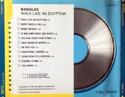 CD Bangles - Walk Like An Egyptian
