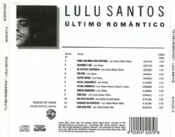 CD Lulu Santos - Ultimo Romantico